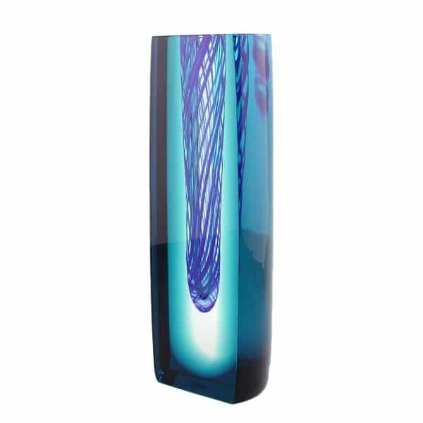 Pavel Havelka. Vase Fusion Aqua – Image 2